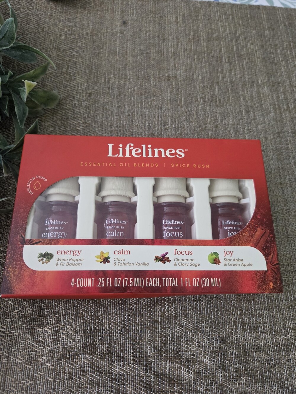 Spice Rush Essential Oil Blend Set - Red